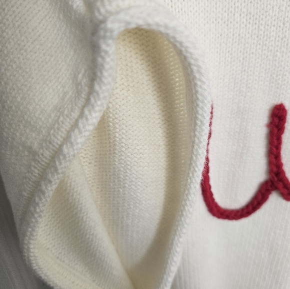 Women's Cream USA Sweater Vest - Picture 3 of 5